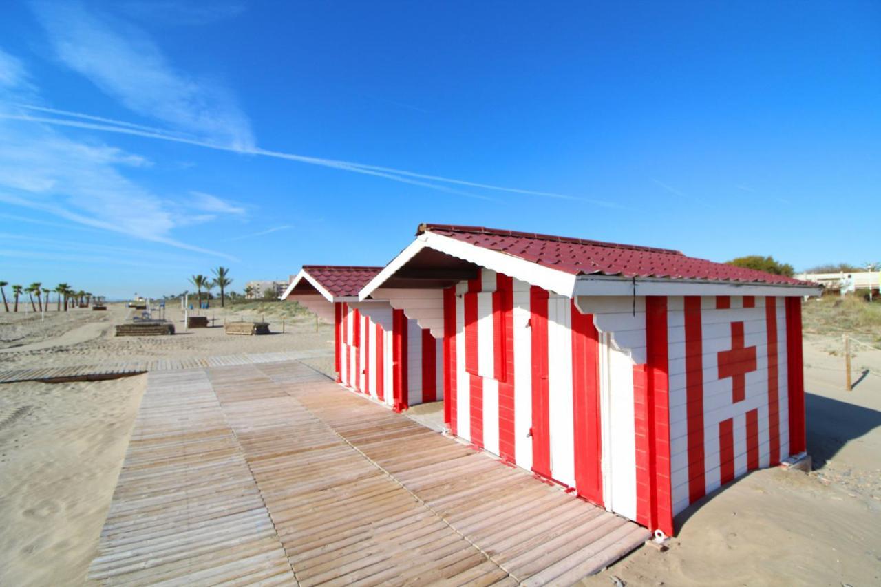 Global Properties, Apartamento Con Terraza Y Piscina A Un Paso De La Playa Canet d'En Berenguer Eksteriør billede
