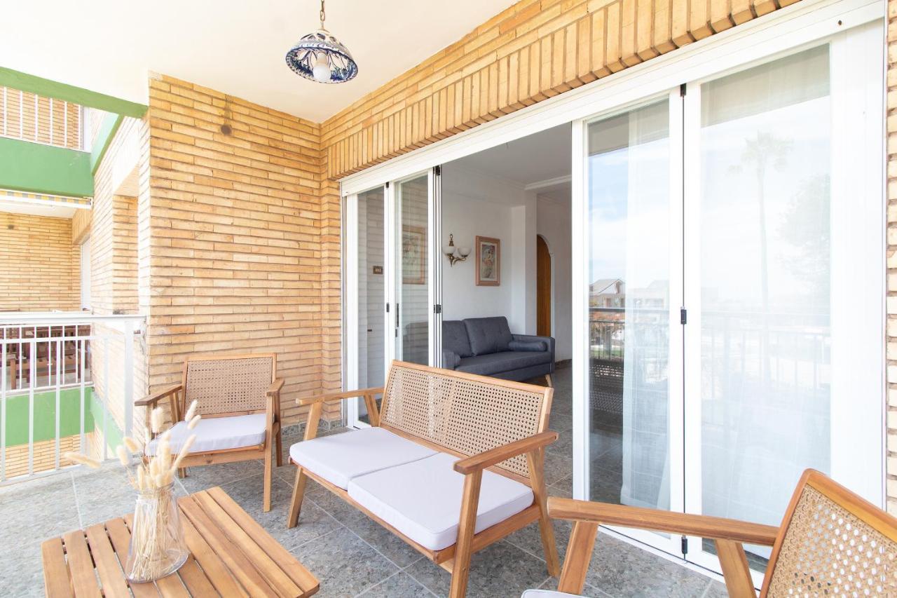 Global Properties, Apartamento Con Terraza Y Piscina A Un Paso De La Playa Canet d'En Berenguer Eksteriør billede