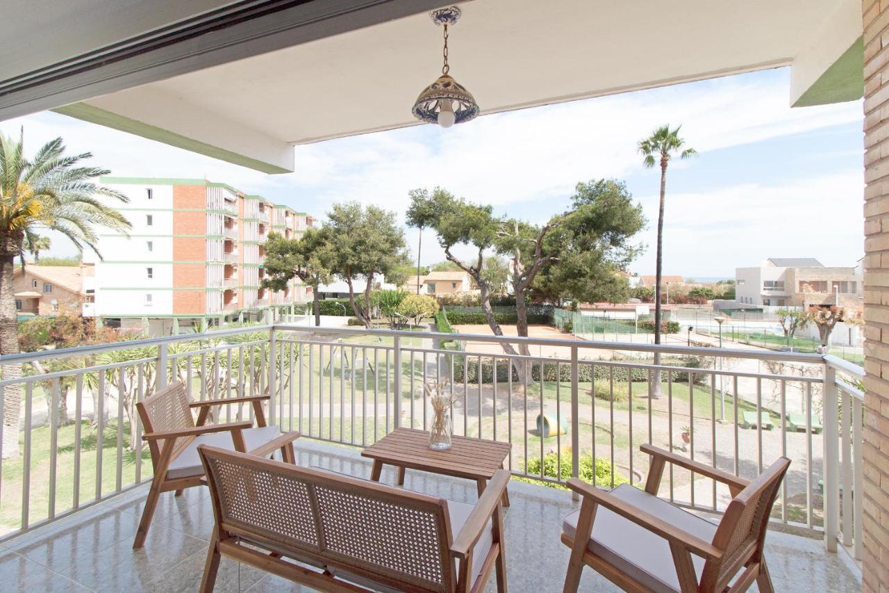 Global Properties, Apartamento Con Terraza Y Piscina A Un Paso De La Playa Canet d'En Berenguer Eksteriør billede