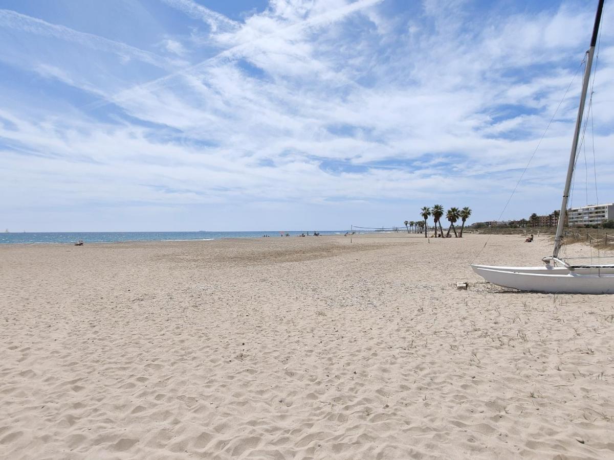 Global Properties, Apartamento Con Terraza Y Piscina A Un Paso De La Playa Canet d'En Berenguer Eksteriør billede